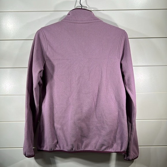 Patagonia Micro D Snap-T Pullover lavender light purple size small - Picture 6 of 7